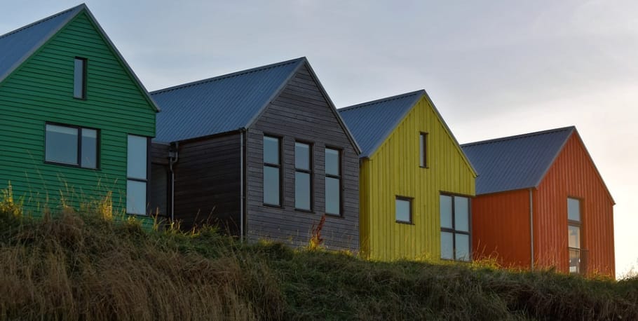 painted houses